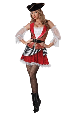 InCharacter Costumes Womens Pretty Pirate Costume Book Characters