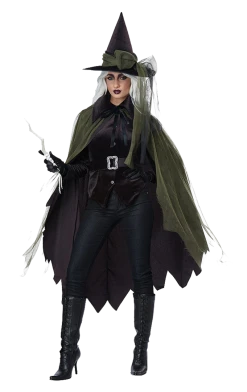 California Costumes Halloween Glamour Witch Costume