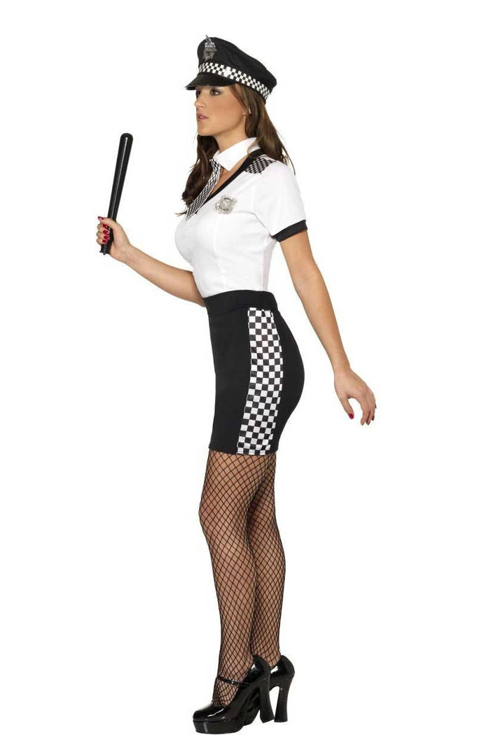 Smiffys Womens Cop Costume 4 Smiffys Womens Cop Costume