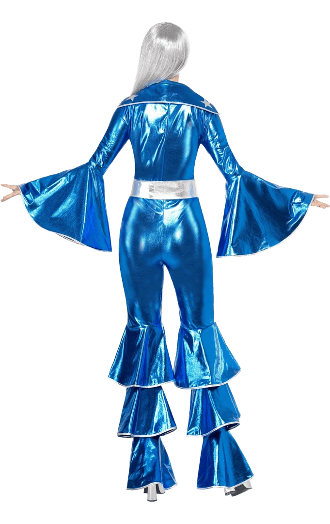 Smiffys Blue Dancing Queen Costume Music & Pop/Rock Stars 4 Smiffys Blue Dancing Queen Costume Music & Pop/Rock Stars