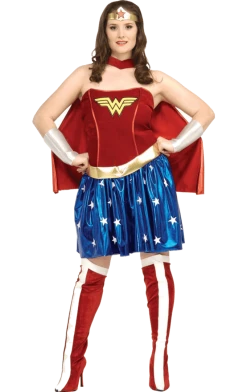 Rubies American / USA Plus Size Wonder Woman Costume