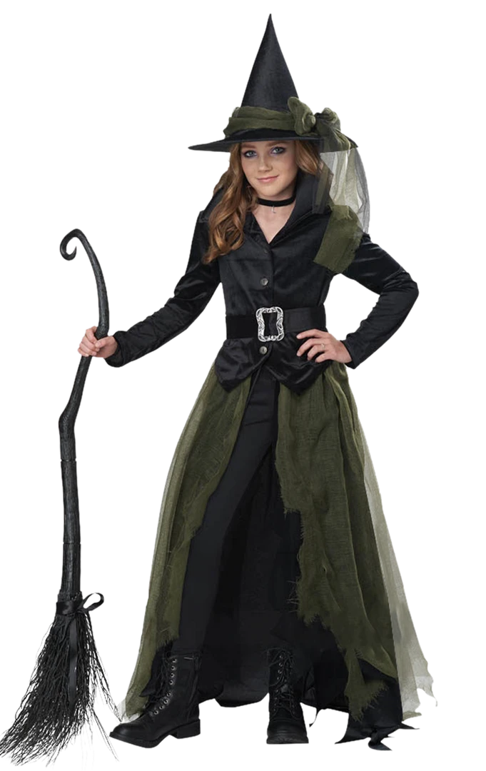 California Costumes Kids Cool Witch Costume Halloween 3 California Costumes Kids Cool Witch Costume Halloween