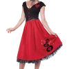 California Costumes Rock N Roll Sweetheart Costume All Decades /Era Costumes