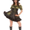 Rubies Adult Green Patch Witch Costume