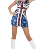Smiffys Around The World Womens Sequin Union Jack Costume 1 Smiffys Around The World Womens Sequin Union Jack Costume