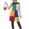 Smiffys Novelty Rubiks Cube Outfit Costume