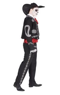 Generic Mens Mexican Day Of The Dead Costume