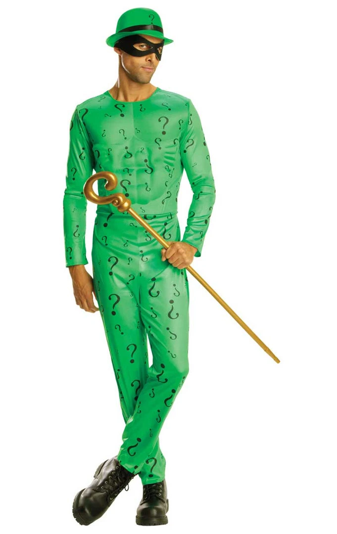 Rubies Cosplay & Comic Con Adult Classic Riddler Costume 3 Rubies Cosplay & Comic Con Adult Classic Riddler Costume