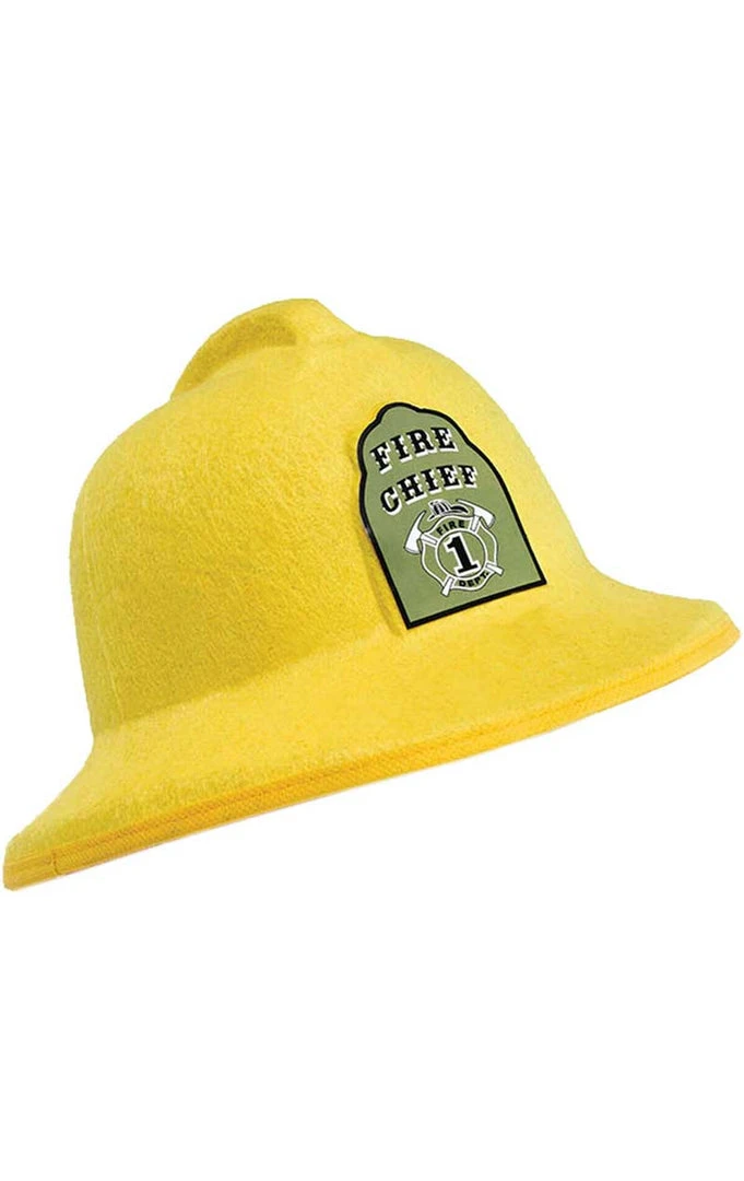 Bristol Novelty Fireman & Firewoman Adult Felt Fireman Hat 3 Bristol Novelty Fireman & Firewoman Adult Felt Fireman Hat