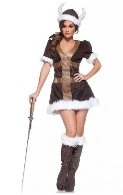 Generic Around The World Adult Viking Princess Costume