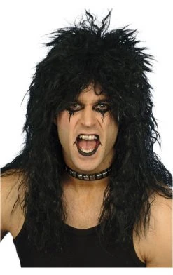 Smiffys Alice Cooper Black Wig Music & Pop/Rock Stars