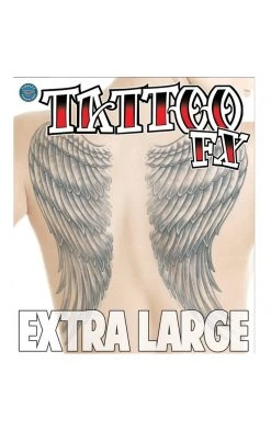Tinsley Transfers Angel Wings Tattoo Angels
