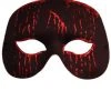 Generic Black And Red Blood Masquerade Facepiece All Accessories