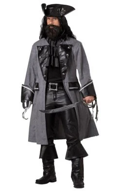 California Costumes Mens Blackbeard The Pirate Costume