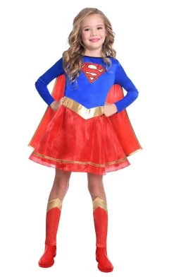 Generic Childrens Classic Supergirl Costume Movies