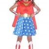 Generic Superheroes Childrens Classic Wonder Woman Costume 1 Generic Superheroes Childrens Classic Wonder Woman Costume