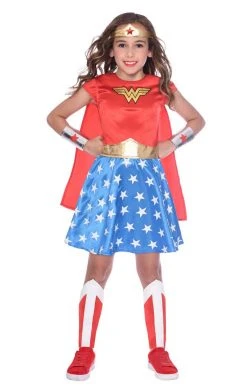 Generic Superheroes Childrens Classic Wonder Woman Costume