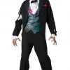 InCharacter Costumes Mens Gruesome Halloween Groom Costume Wedding