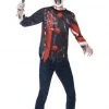 Smiffys Kids Creepy Clown Costume 2 Smiffys Kids Creepy Clown Costume