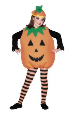 Smiffys Halloween Kids Orange Pumpkin Costume