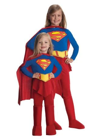 Rubies Kids Supergirl Costume Book Characters 3 Rubies Kids Supergirl Costume Book Characters