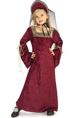 Rubies Kids Tudor Lady Costume