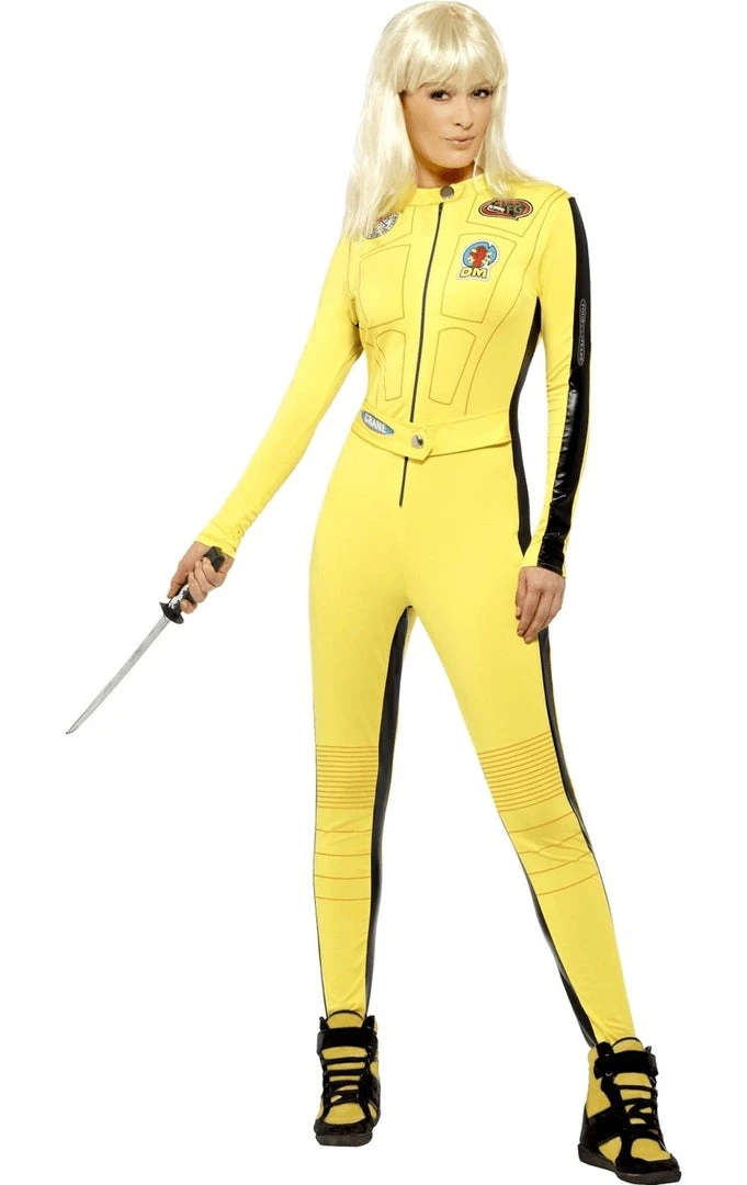 Smiffys Movies Kill Bill Uma Thurman Costume 3 Smiffys Movies Kill Bill Uma Thurman Costume