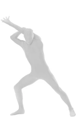 Body Republic Morphsuit White Costume