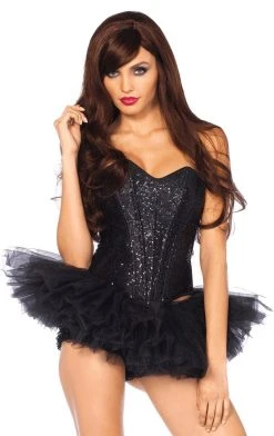 Leg Avenue Sequin Corset Accessory