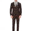 OppoSuits Mens Black-O-Jack Pumpkin Opposuit Suit 1 OppoSuits Mens Black-O-Jack Pumpkin Opposuit Suit