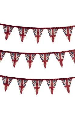 Generic Union Jack Fabric Bunting Decoration British / UK