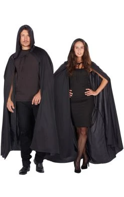 Generic Unisex Black Hooded Cape Game Of Thrones