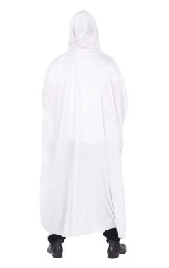 Generic Unisex White Hooded Cape Angels 10 Generic Unisex White Hooded Cape Angels