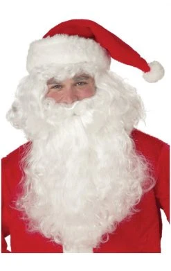California Costumes Value Santa Wig & Beard Set Christmas