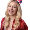 Generic Womens Union Jack Bow Headband British / UK