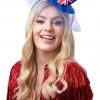 Generic Womens Union Jack Top Hat Fascinator